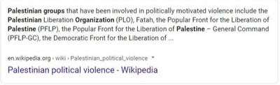 Palestinian Lies Never Die; Wikipedia and Google Keep Them Alive2